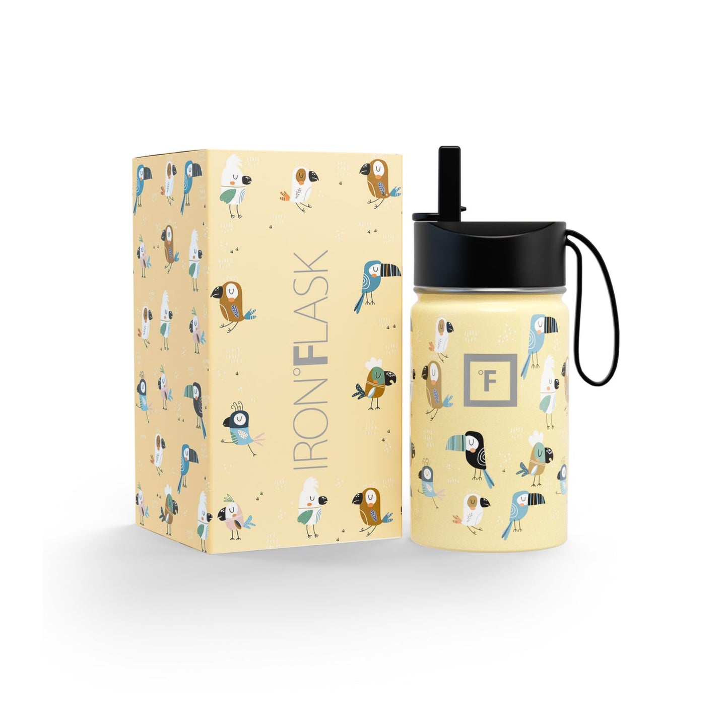 kids-water-bottle-c4 KC10ozBOXLOOK_LuckyParrots.jpg